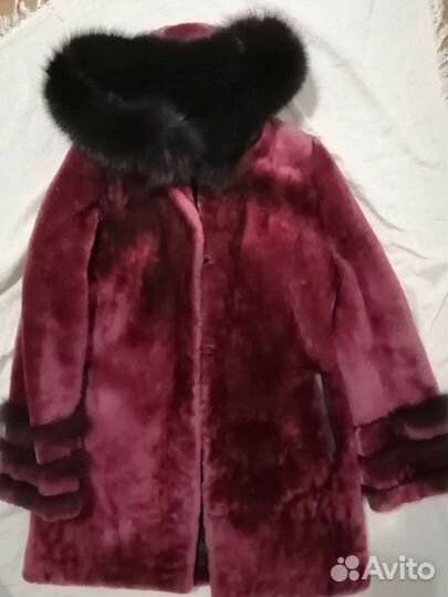 Шуба мутоновая 46