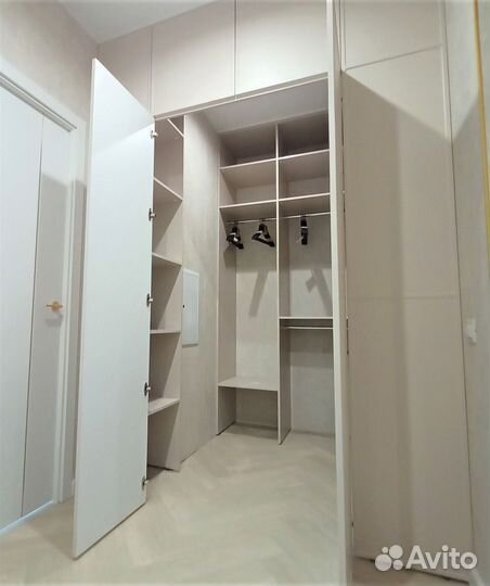 Гардеробная на заказ в рассрочку