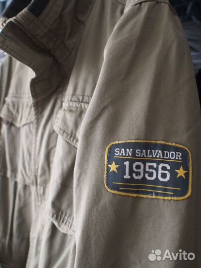 Куртка ветровка цвет хаки 158 164