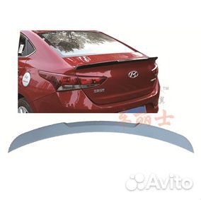 Спойлер на багажник Hyundai Solaris с 2016 года