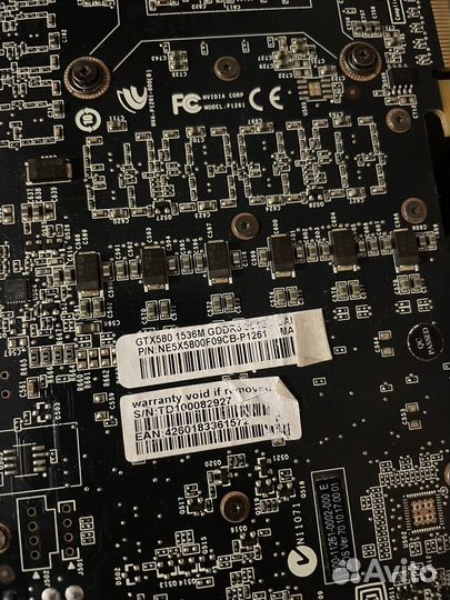 Видеокарта gtx580