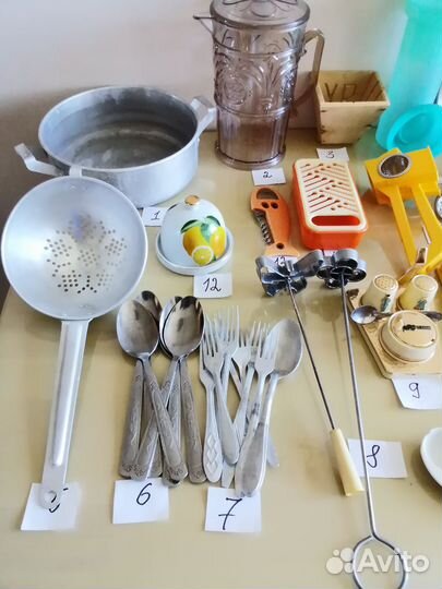 Кухонная утварь принадлежности СССР