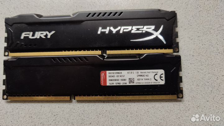 Оп. Kingston ddr3. 8 gb