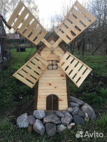 Садовая мельница