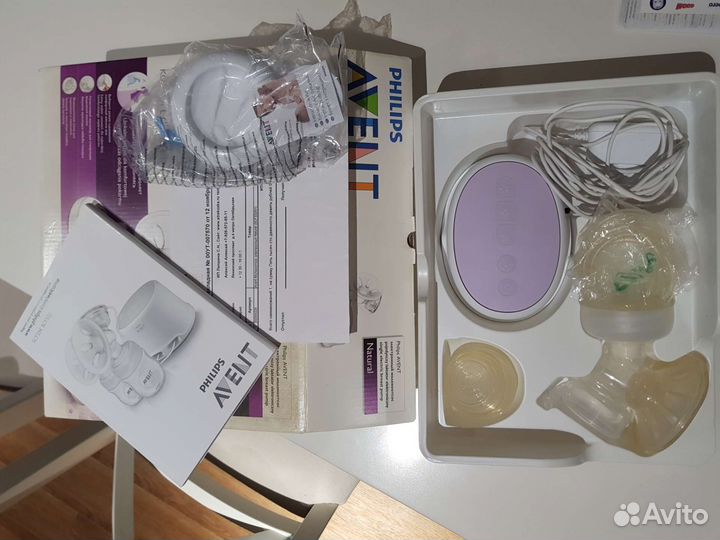 Молокоотсос avent электрический