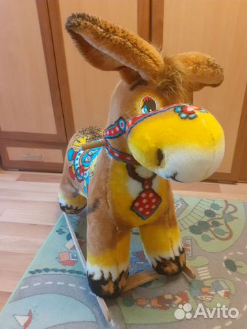 Ослик-качалка новый