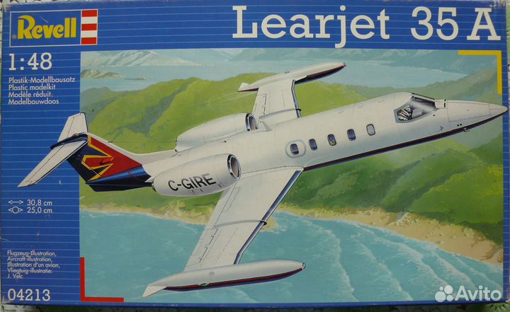 Модели гражданских самолетов Revell 1:48