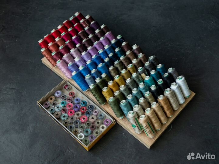Набор швейных ниток и шпулек 97 + 42 ш