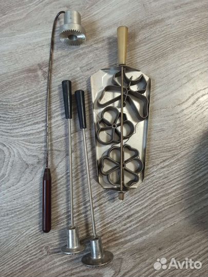 Вафельница, орешница, хворост СССР