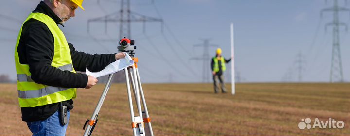 Кадастр / Разбивка углов участка / Топосъемка