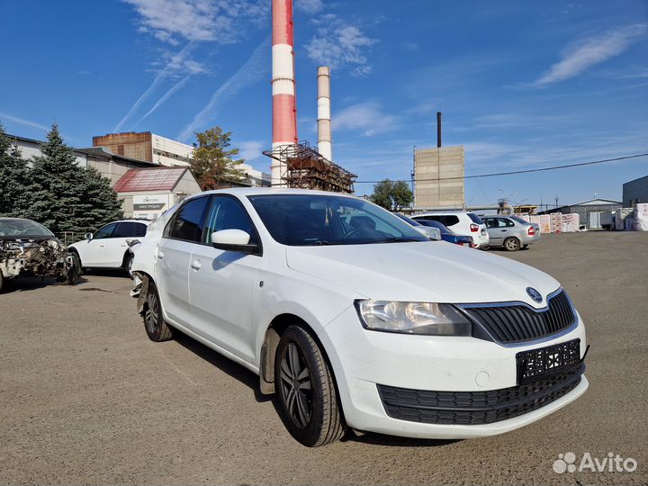 В разборе Skoda Rapid 1 1.6 cfna МКПП