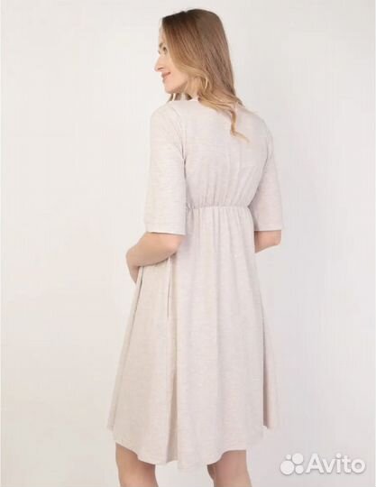 Халат и сорочка для беременных и кормящих Euromama