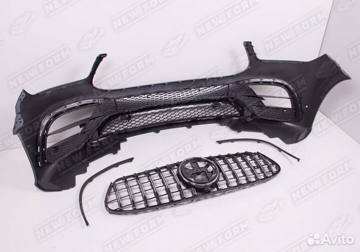 Обвес 63 AMG хром Mercedes GLE Coupe 167