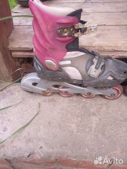 Роликовые коньки детские раздвижные