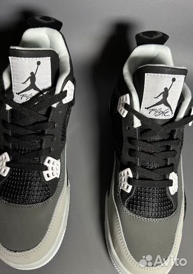 Кроссовки Air Jordan 4 Retro Fear Pack Люкс