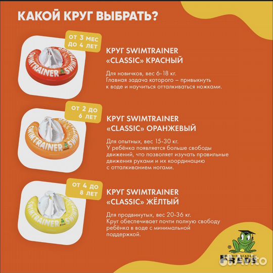 Круг для плавания swimtrainer
