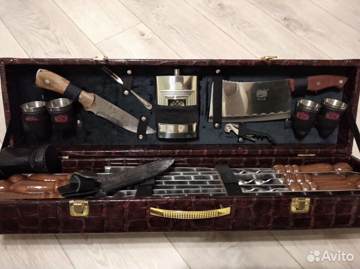 Шашлычный подарочный набор