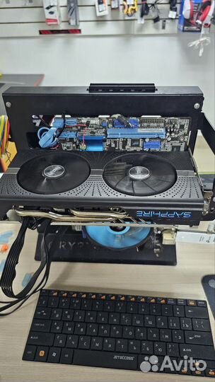 Шикарная Sapphire rx 570 8gb (на пломбах)