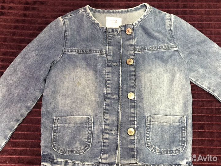 Джинсовая курточка для девочки