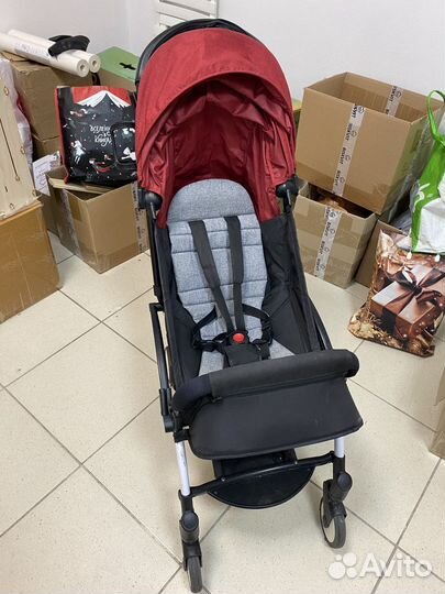 Коляска babytime+2 текстиля+чехол на ножки