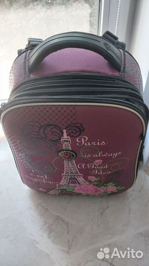 Школьный каркасный ранец- рюкзак с рисунком