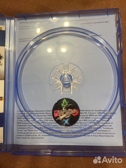 Snowrunner ps4 диск