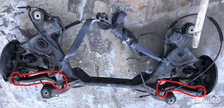 Рычаг задний верхний audi A4 B6 (ауди А4 Б6)