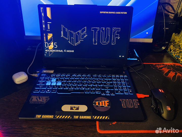 Asus TUF gaming F15 rtx 3050 обмен на ps 5