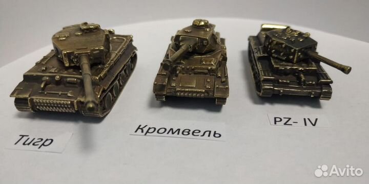 WOT: танки из бронзы 1/150