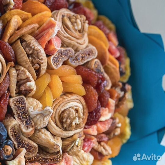 Съедобный букет из сухофруктов №3