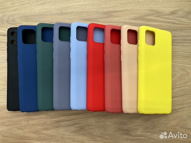 Чехол силиконовый на Samsung Note10 lite