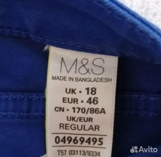 Джинсы мужские Marks Spencer 52 размер