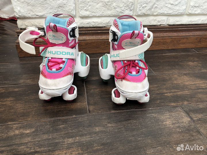 Детские роликовые коньки (ролики) Hudora 26-29 р