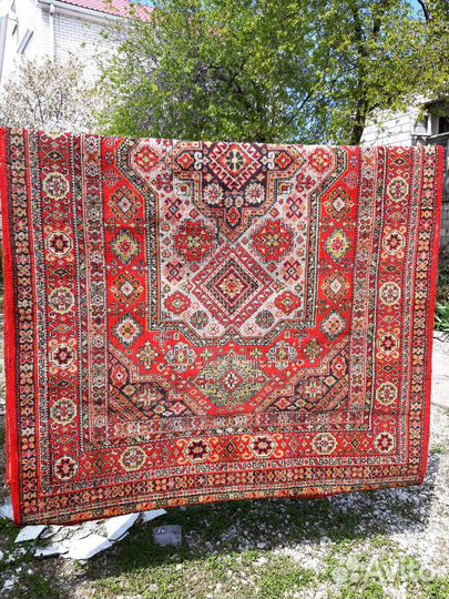 Ковер шерстяной СССР 2,5 на 1.5