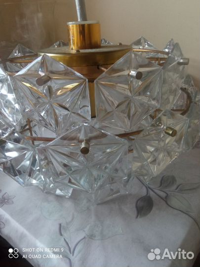 Хрустальная люстра СССР