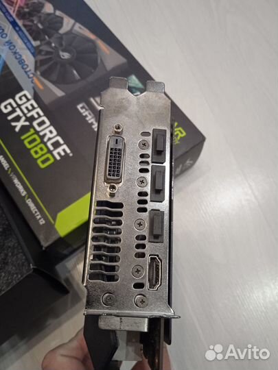 Asus geforce GTX1080 8GB