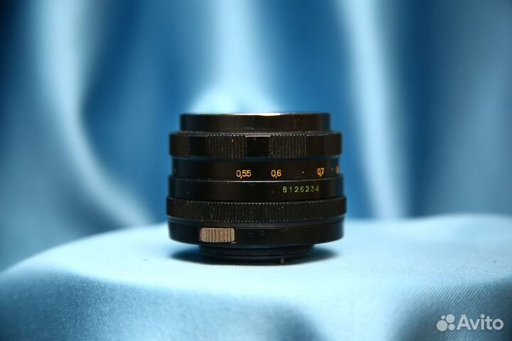 Гелиос 44М 58mm f/2 M + переходник на Canon
