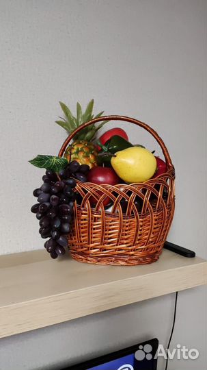 Корзина плетеная