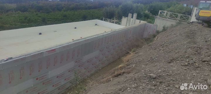 Гидроизоляция кровли, фундамента. Кровля гаражей