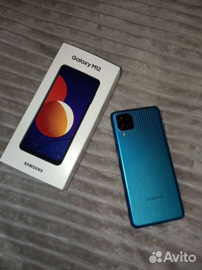 Телефон Samsung Galaxy m12 green зеленый