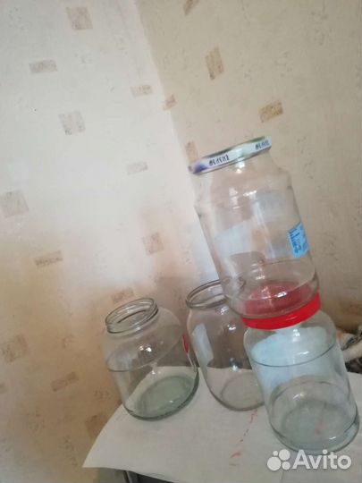 Банки стеклянные разные