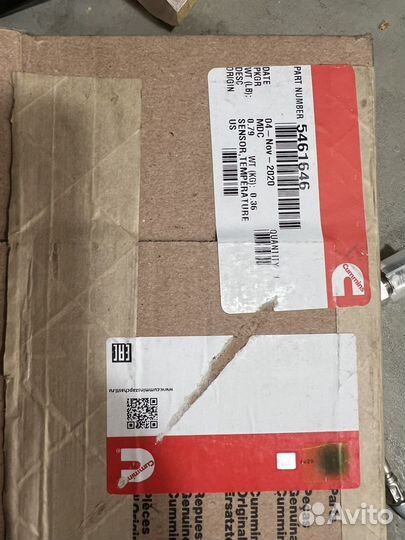 Блок датчиков температуры дв Cummins