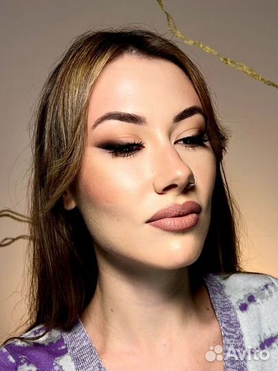 Макияж прическа образ