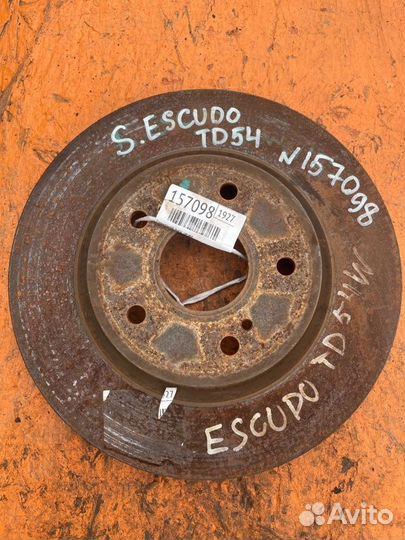 Тормозной диск передний Suzuki Escudo TD54W J20A