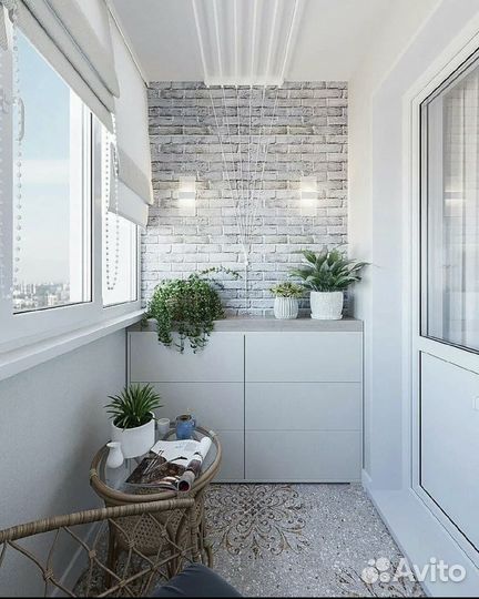 Отделка балконов и лоджий