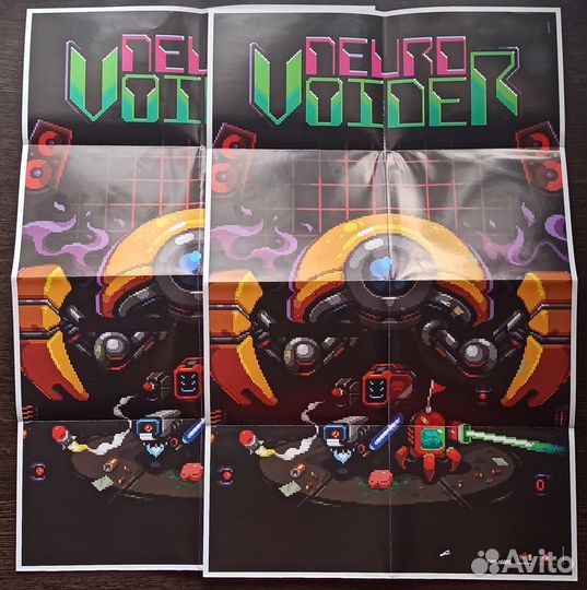 Карточки и плакаты по игре Neuro Voider