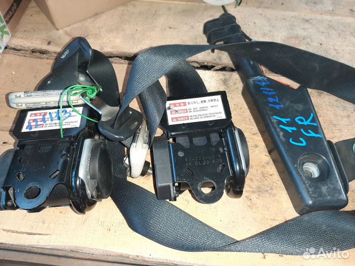 Ремень безопасности ниссан тиида