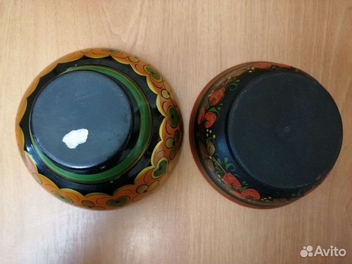 Деревянная утварь СССР. Хохлома