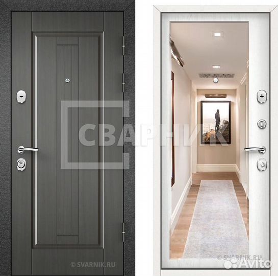 Усиленная входная дверь на заказ. Под ключ