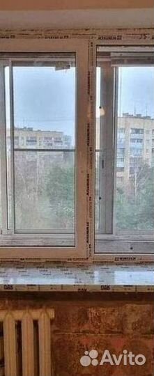 Остекление окон и балконов пвх